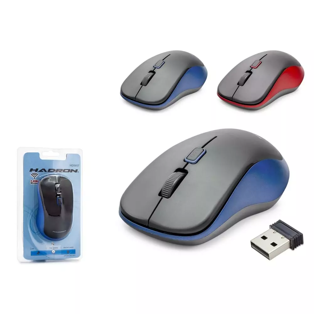 HADRON HDX3403 MOUSE WIRELESS 800/1600 DPI