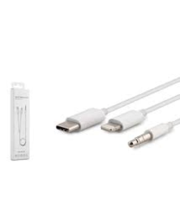 HADRON HN4722 ÇEVİRİCİ TYPE-C TO LIGHTING & AUX