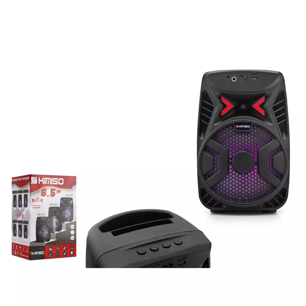 KIMISO QS638 BT SPEAKER 6.5INC 180*150*280MM