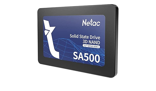 Netac SA500 2.5 inch SATA 3 SSD 240GB Dahili Katı Hal Sürücüsü