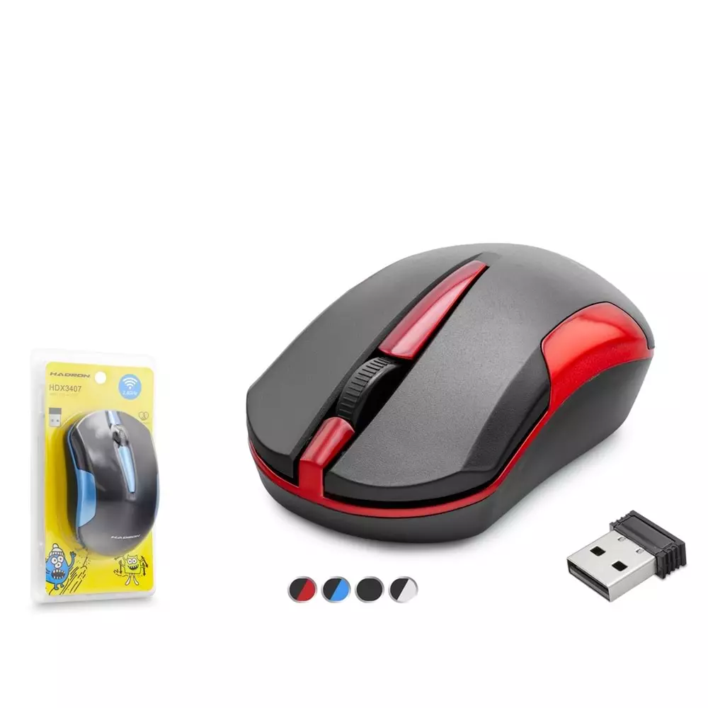 HADRON HDX3407 MOUSE WIRELESS 1600 DPI