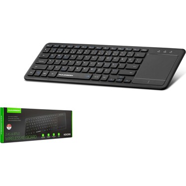 HADRON HDX2505 ALL IN ONE BLUETOOTH+WIRELESS KLAVYE+TOCH PAD
