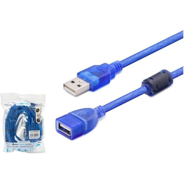 HADRON HR4021 KABLO USB TO USB 4.5MT TRANSPARENT