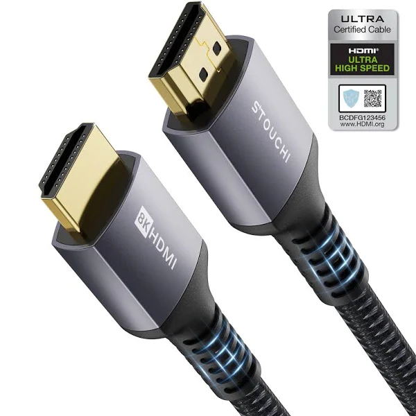 HDMİ MALE TO MALE BLACK 24K GOLD PLATED FULL HD 4K 2K 3D 30MC