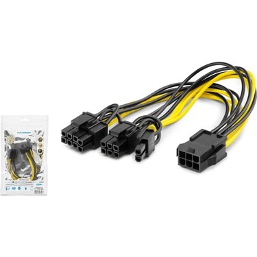 HADRON HDX5536 SATA POWER KABLO POŞETLİ 2IN1 SİYAH