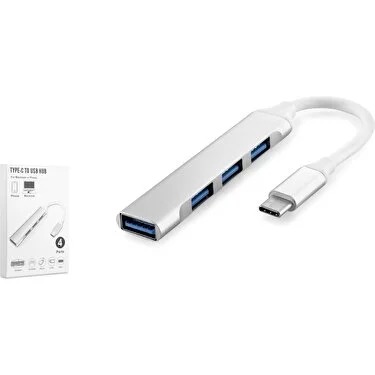 HADRON HDX7032 USB HUB TYPE-C 4 PORT