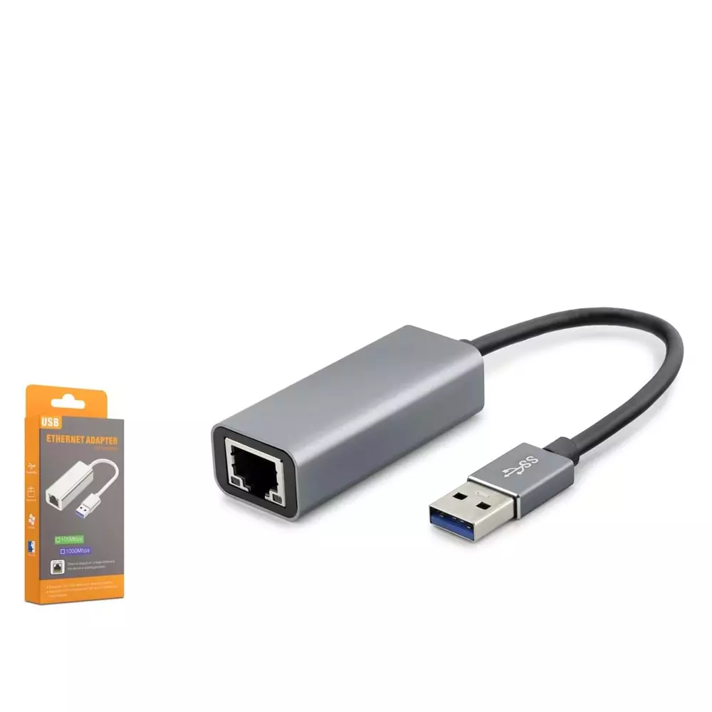 HADRON HDX7851 ETHERNET CARD USB 3.0 1000mbps GRİ