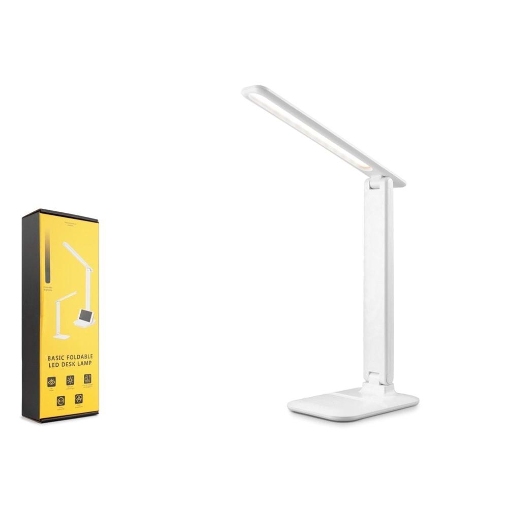 ELBA Q808-2 USB ŞARJLI MASA LAMBASI BEYAZ